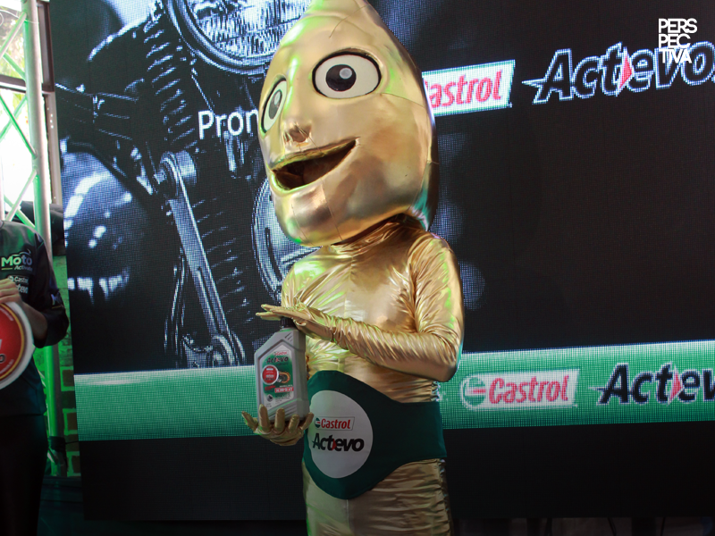 El nuevo personaje de Castrol. Fotografía: Fernanda Ixquiac Serrano | PERSPECTIVA