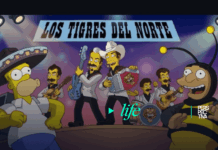 Los Tigres del Norte aparecerán en Los Simpson con un corrido original este domingo