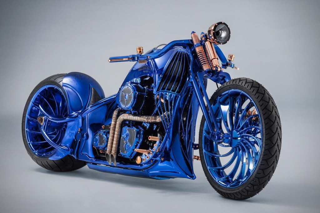 La Nueva Harley Davidson Blue Edition La Nueva Harley Davidson Blue Edition